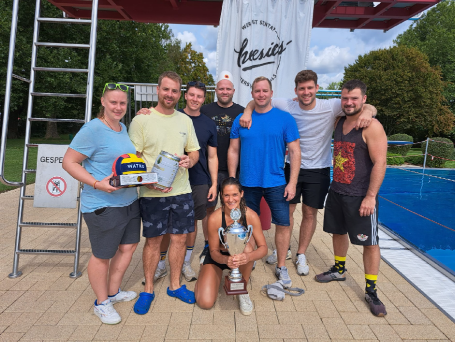 WSV Vorwärts Ludwigshafen gewinnt das 45. Wasserballturnier der Wasserfreunde Gemmingen